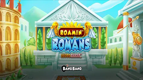 Roamin Romans UltraNudge slot logo