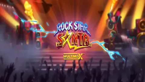 Rock Star Santa MultiMax slot logo