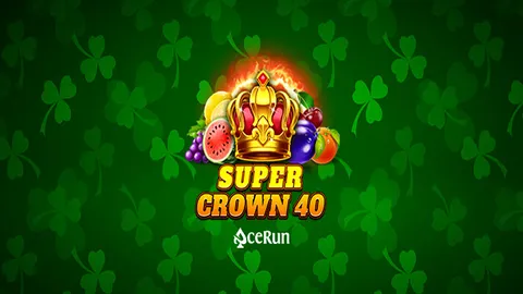 Super Crown 40 slot logo