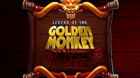The legend of the Golden Monkey slot logo