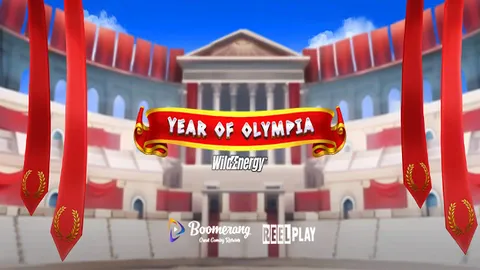 Year of Olympia WildEnergy slot logo