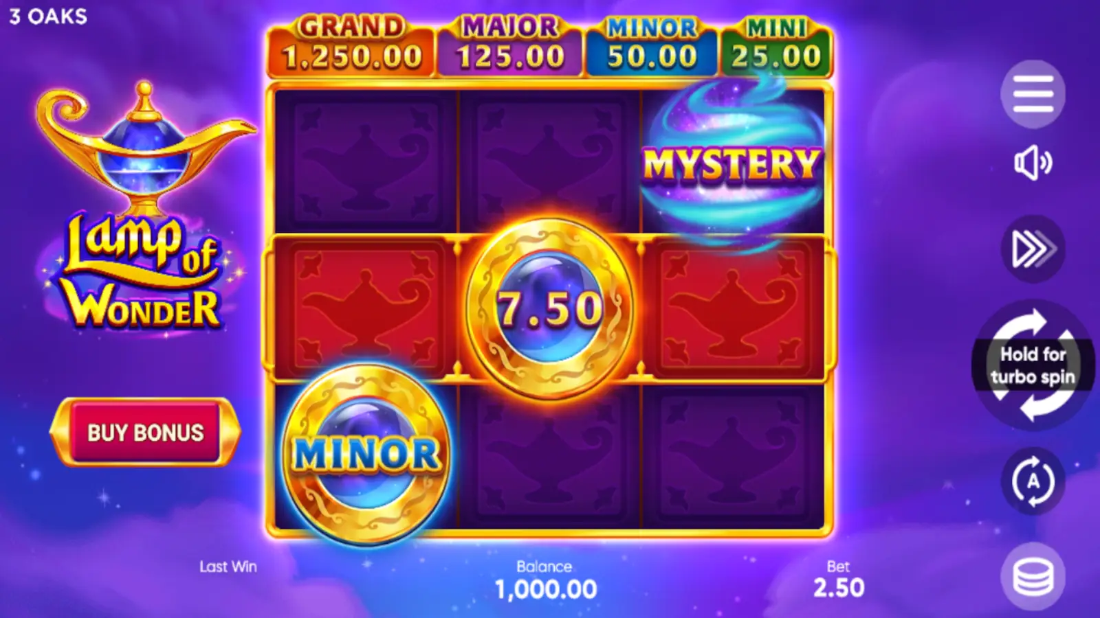 Lamp of Wonder Slot Rules and Gameplay