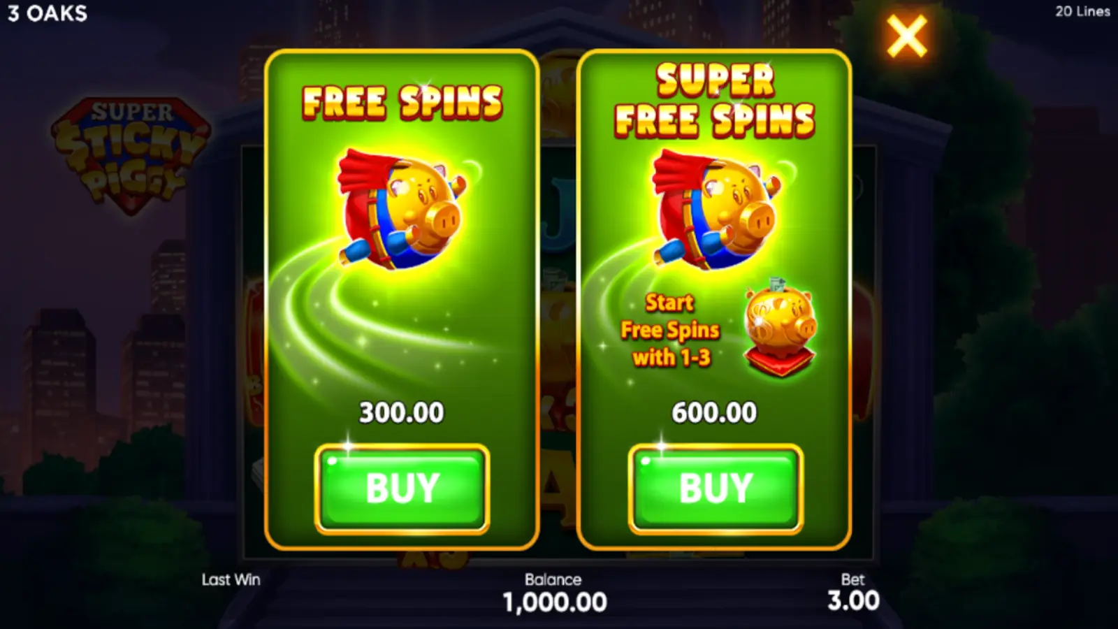 Super Sticky Piggy Slot Bonus Buy