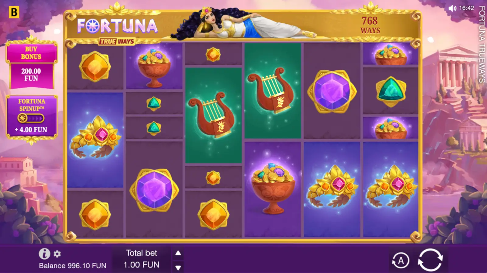 Fortuna Trueways Slot Rules and Gameplay