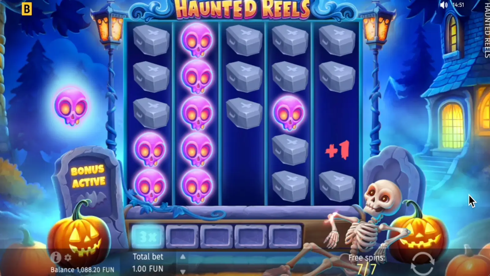 Haunted Reels Slot Free Spins