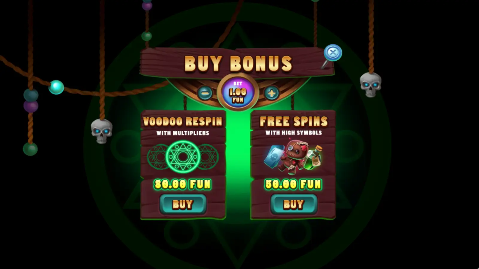 Voodoo People Slot Bonus Buy