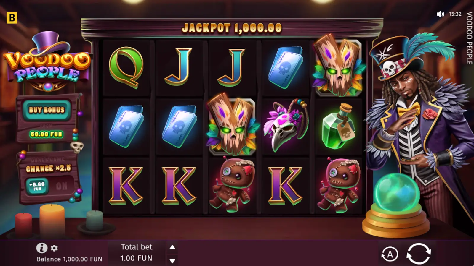 Voodoo People Slot Rules and Gameplay