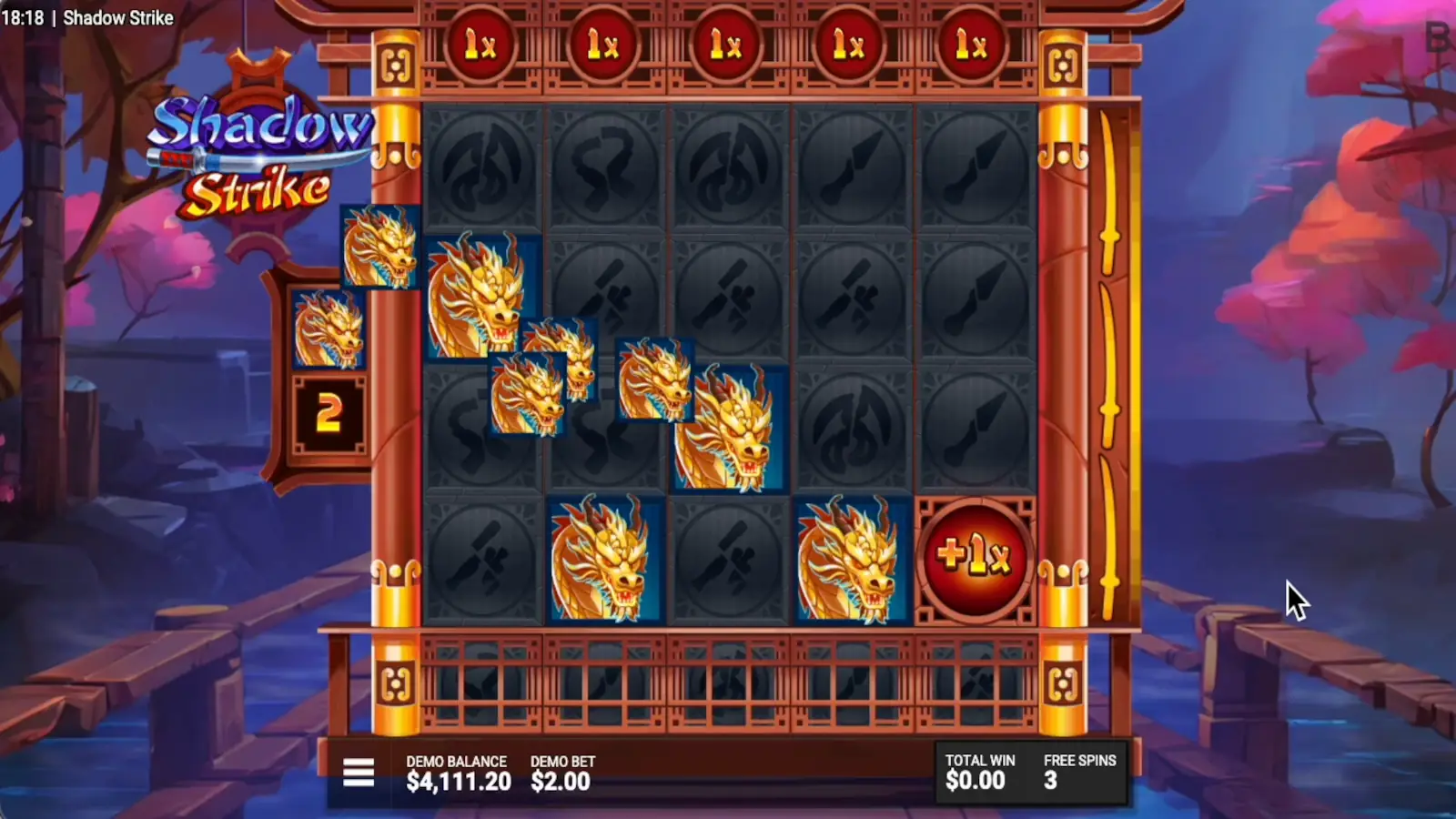 Shadow Strike Slot The Wisdom of the Koi Bonus Game