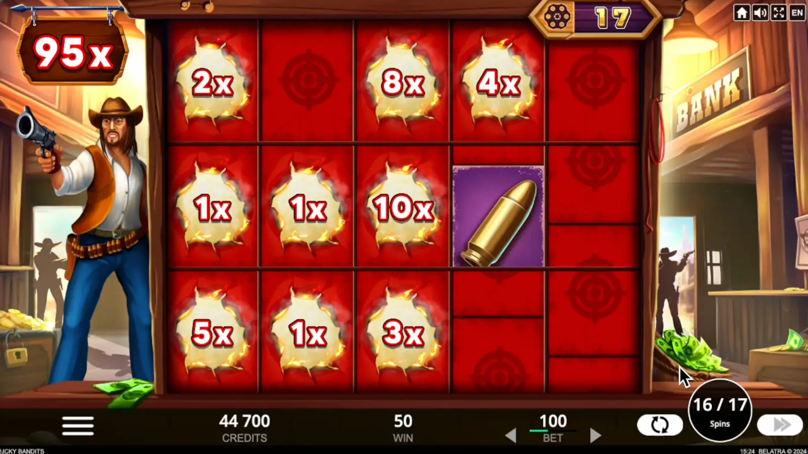 Lucky Bandits Slot Free Games and Hot Mode