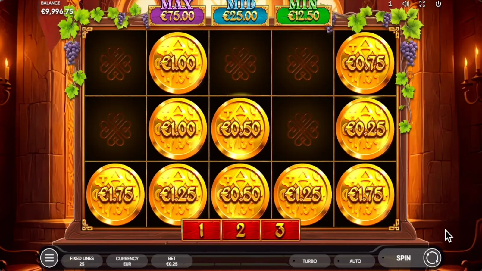 Age of Glory Slot Wheel of Fortune Bonus Game