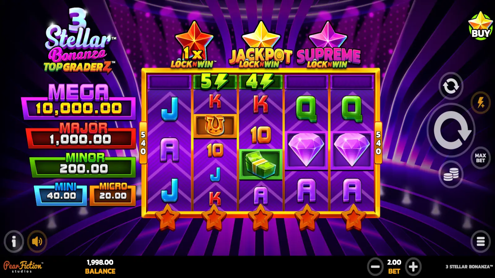 3 Stellar Bonanza Slot Rules and Gameplay