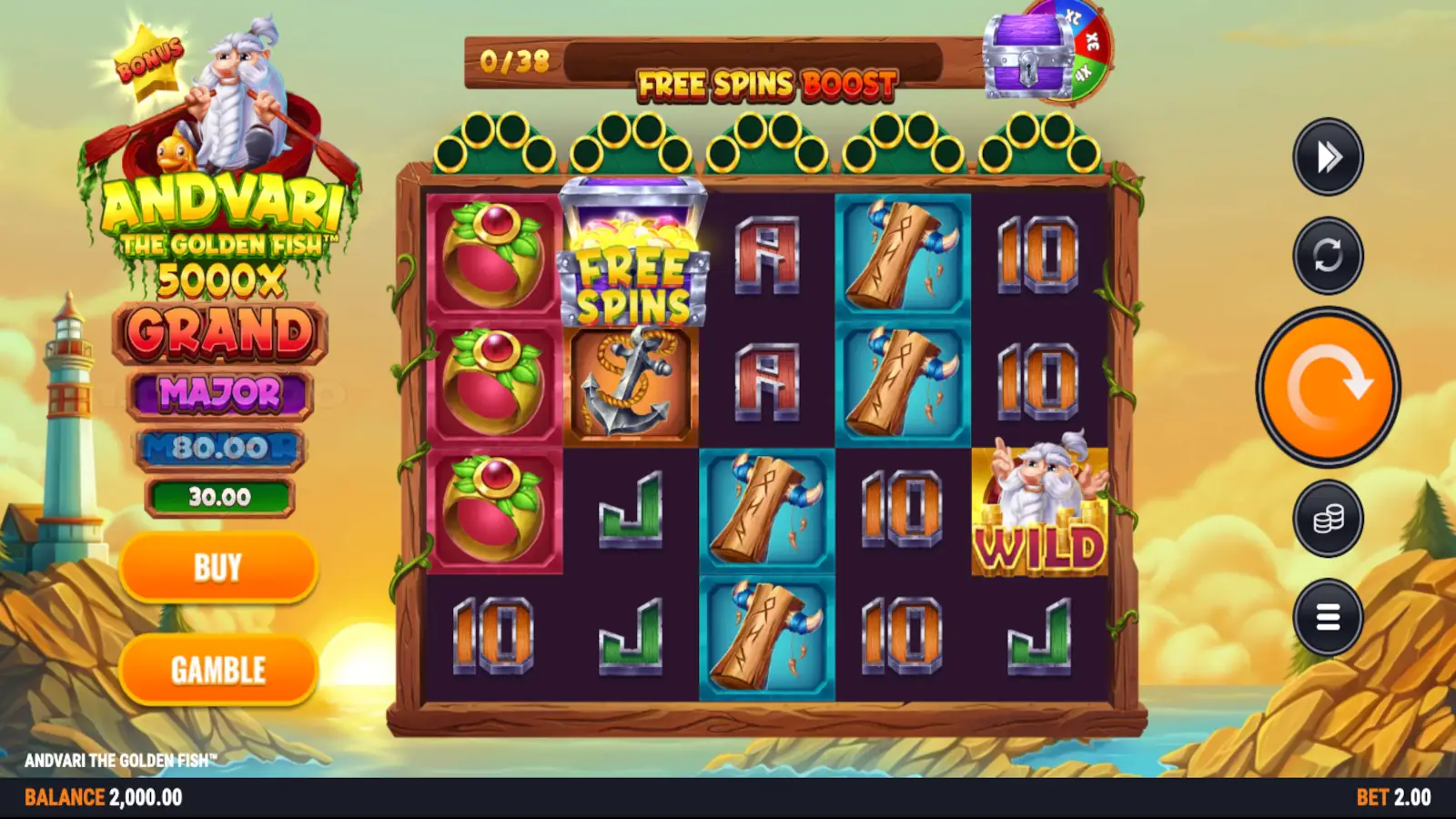 Andvari The Golden Fish Slot Rules and Gameplay