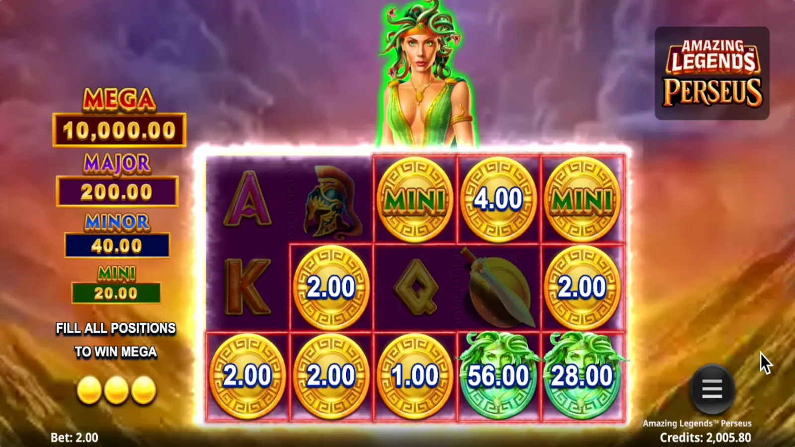 Amazing Legends Perseus Slot Collect-All Amazing Legends™