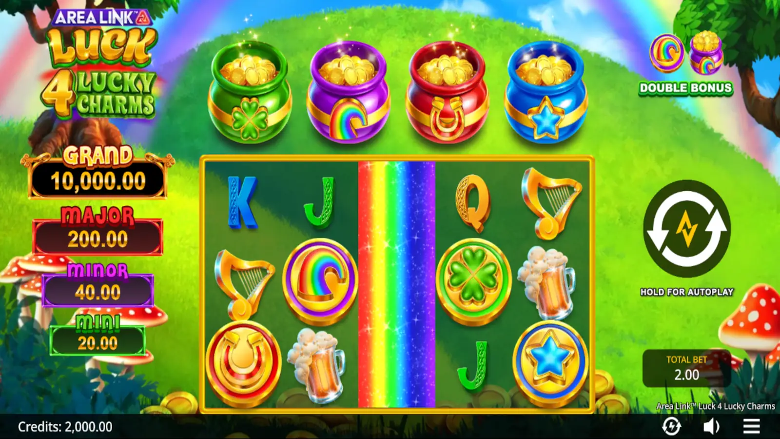 Area Link Luck 4 Lucky Charms Slot Rules and Gameplay