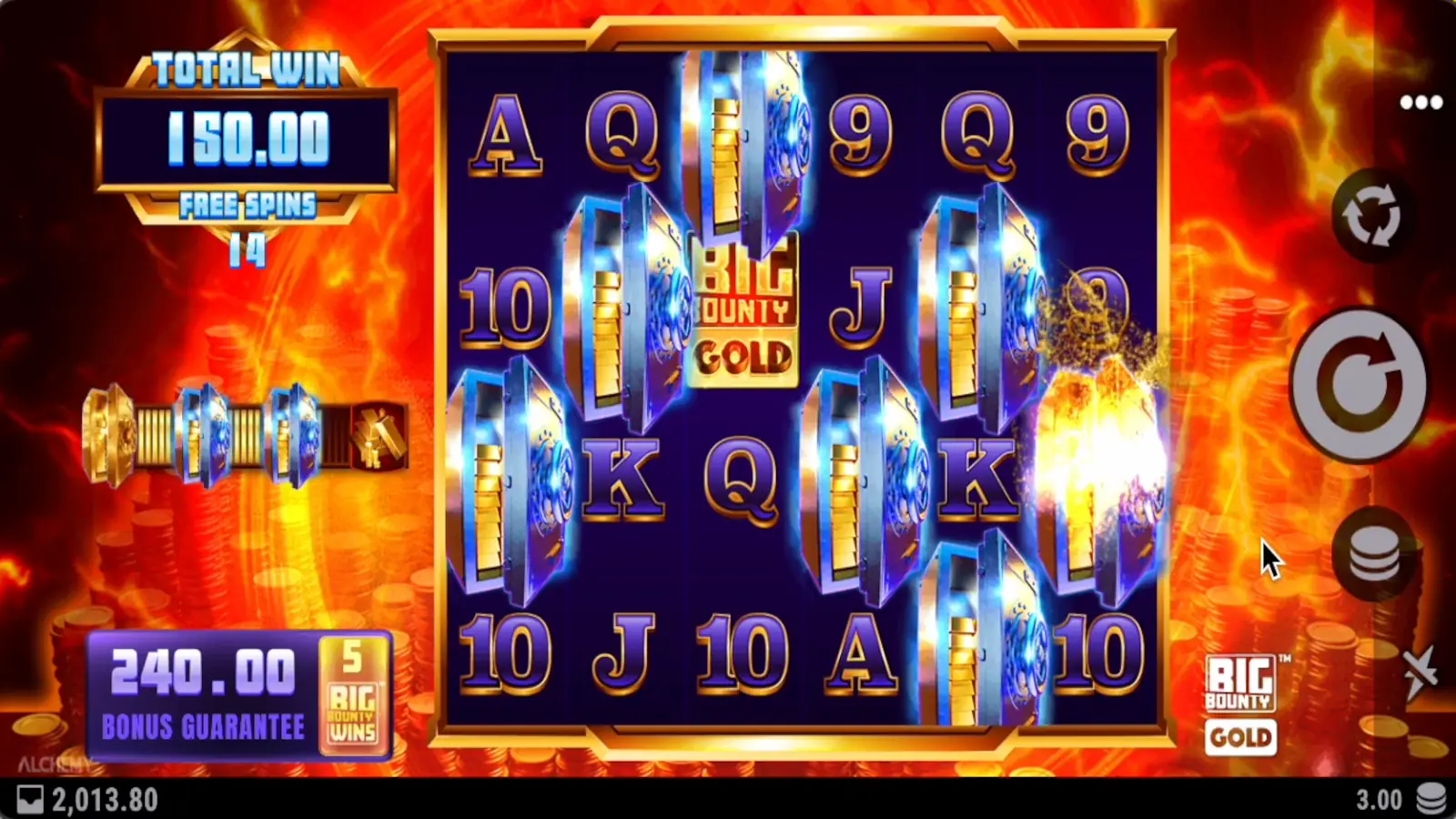 Big Bounty Gold Slot Free Spins with Big Bounty Wins™