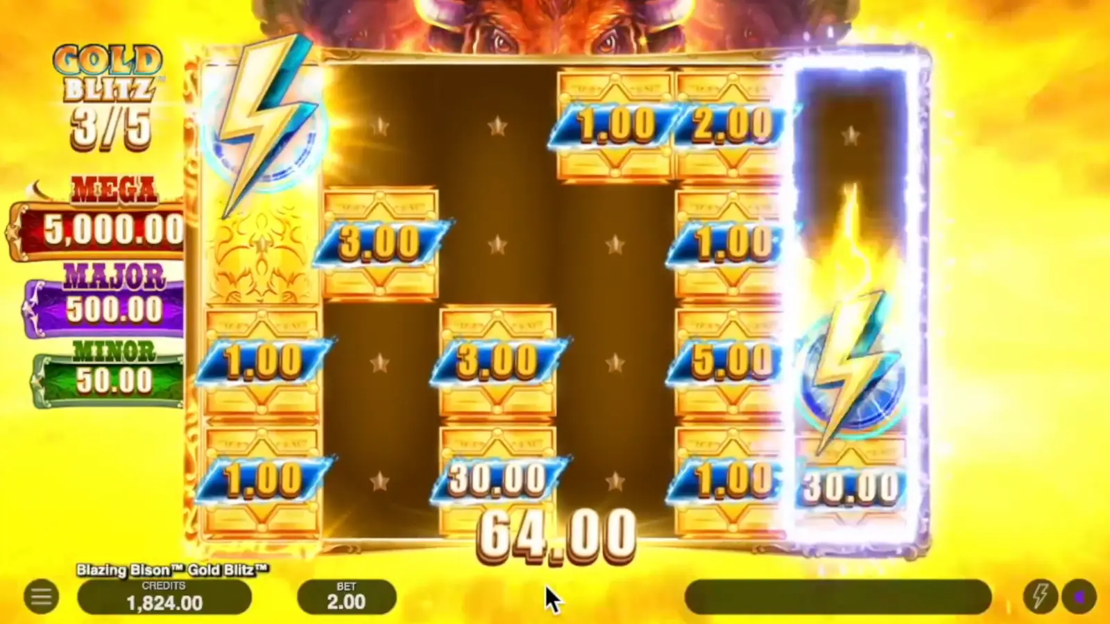 Blazing Bison Gold Blitz Slot Gold Blitz