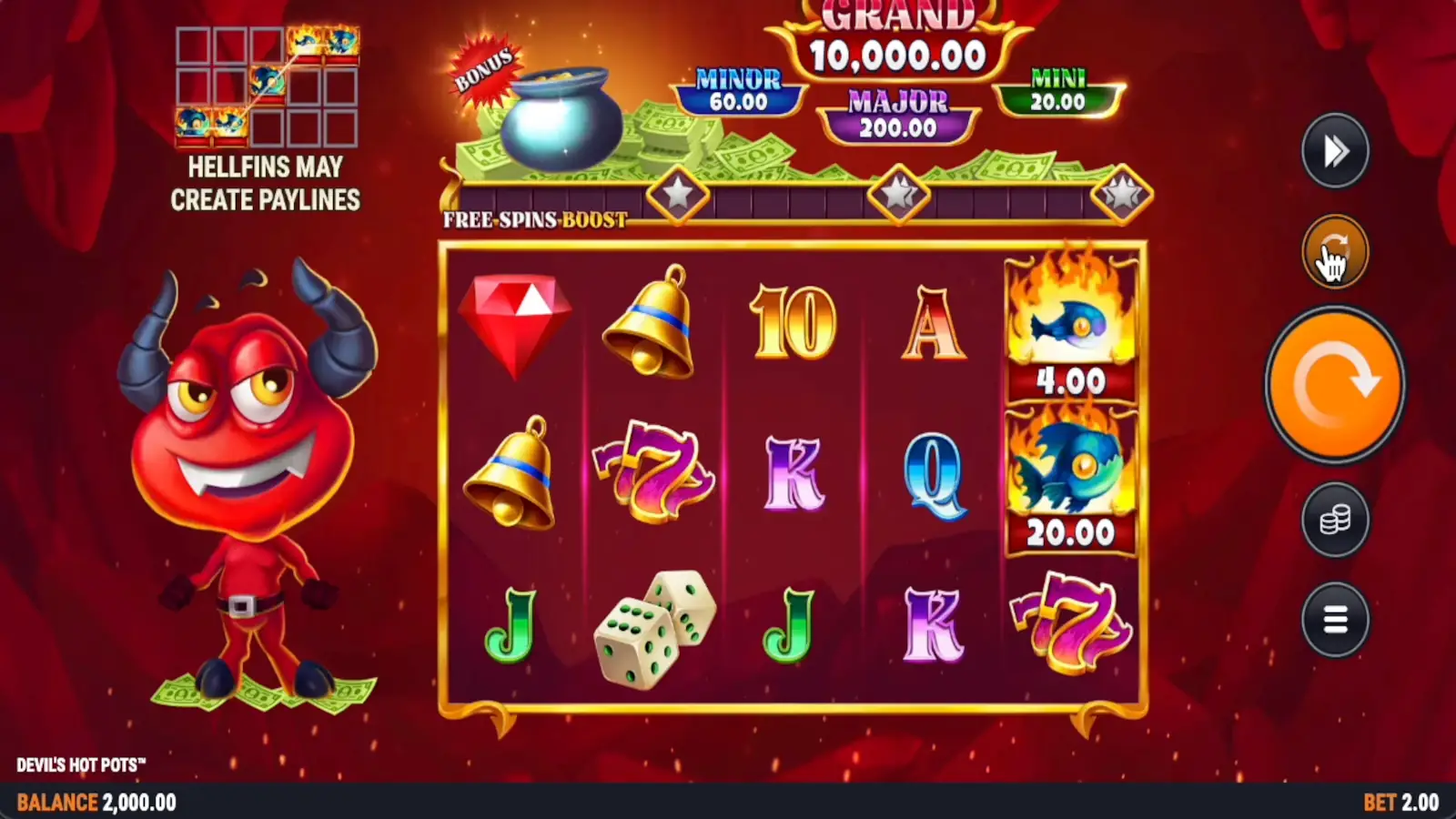 Devil's Hot Pots Slot Rules and Gameplay