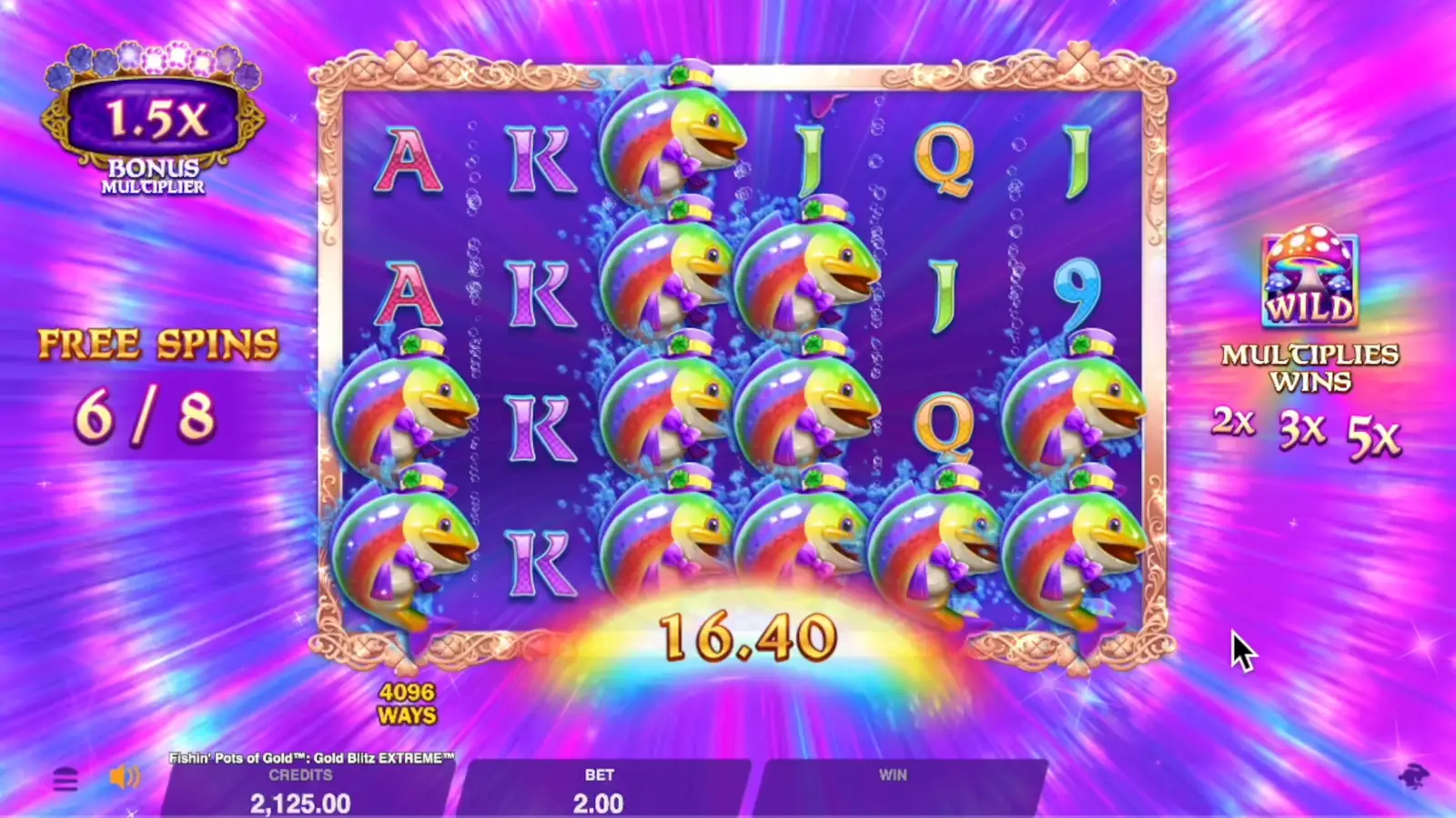 Fishin Pots of Gold Gold Blitz EXTREME Slot Free Spins