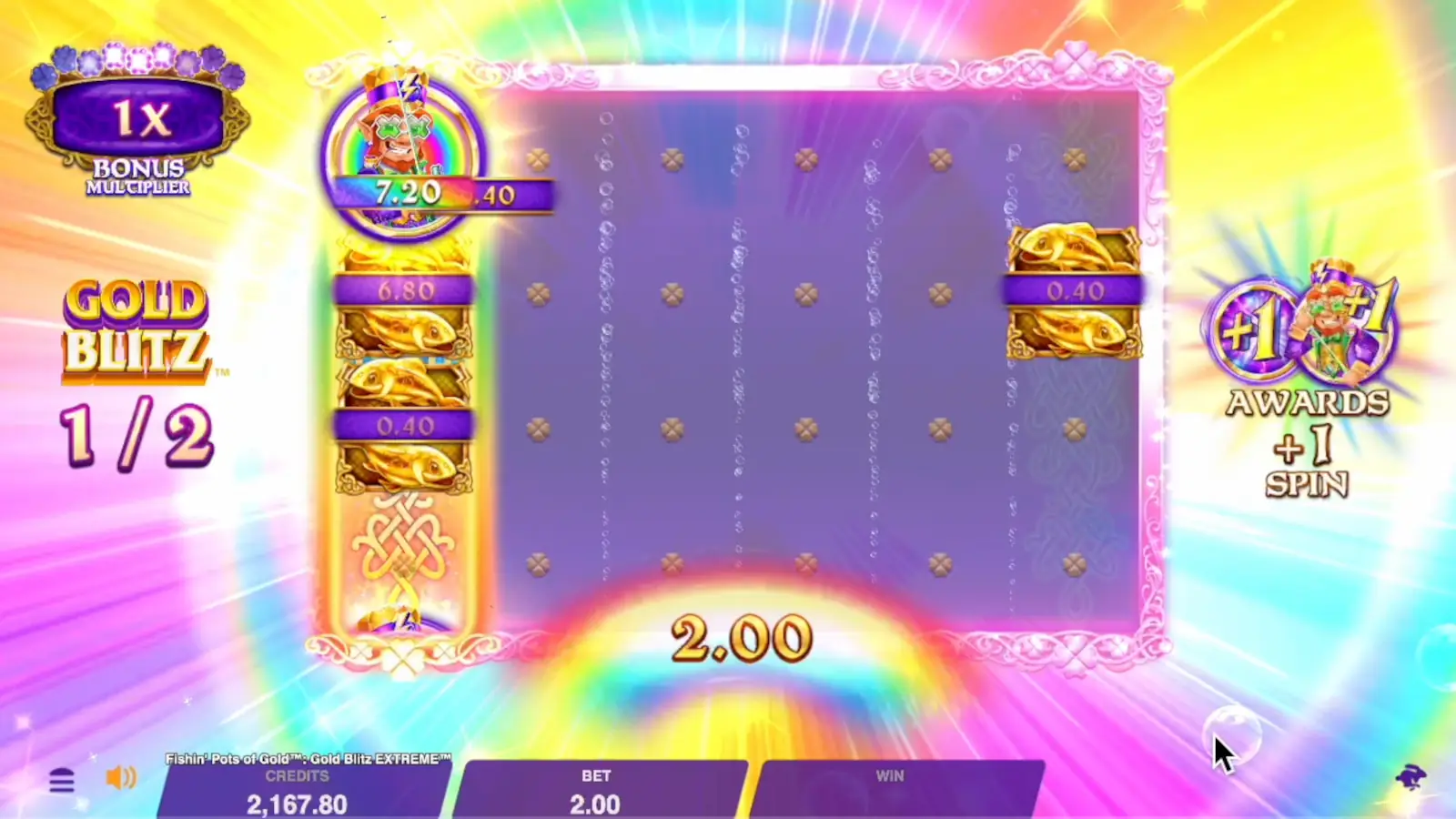 Fishin Pots of Gold Gold Blitz EXTREME Slot Gold Blitz™ Spins