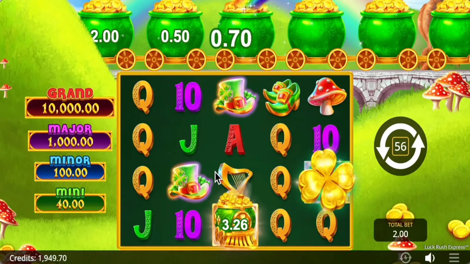 Luck Rush Express Slot Rush Express™ Feature 2