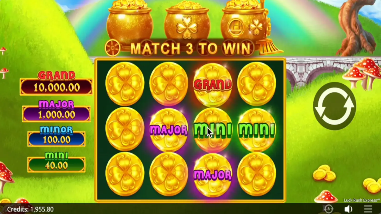 Luck Rush Express Slot Pick Feature