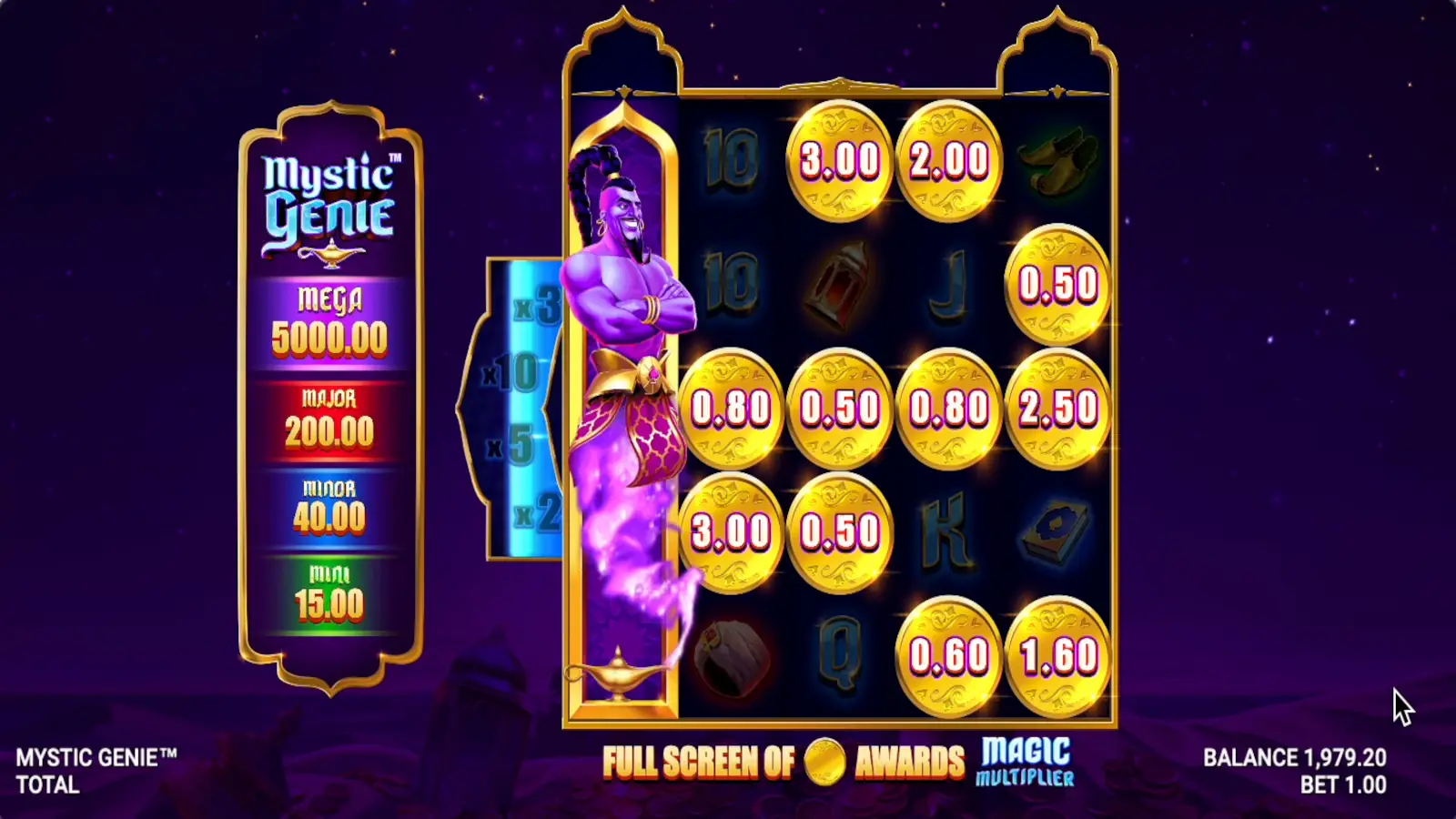 Mystic Genie Slot Genie's Magic Touch