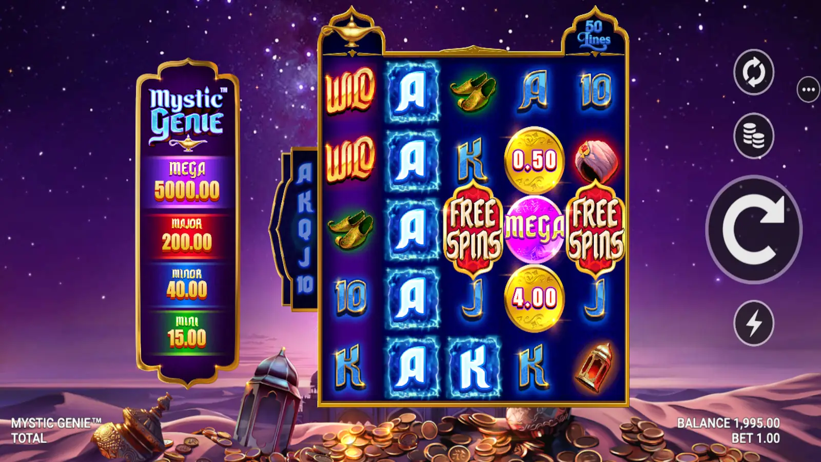 Mystic Genie Slot Rules and Gameplay