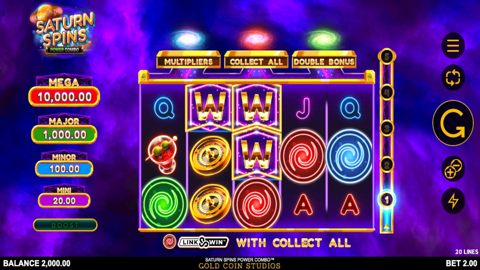 Saturn Spins Power Combo Slot Rules and Gameplay