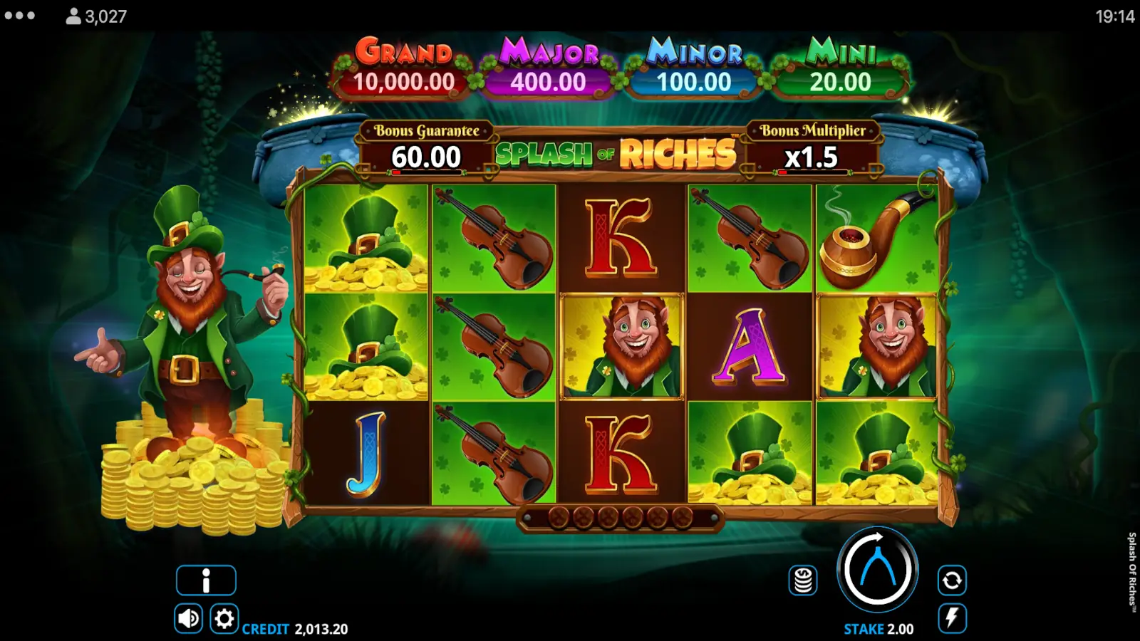 Splash of Riches Slot Rules and Gameplay