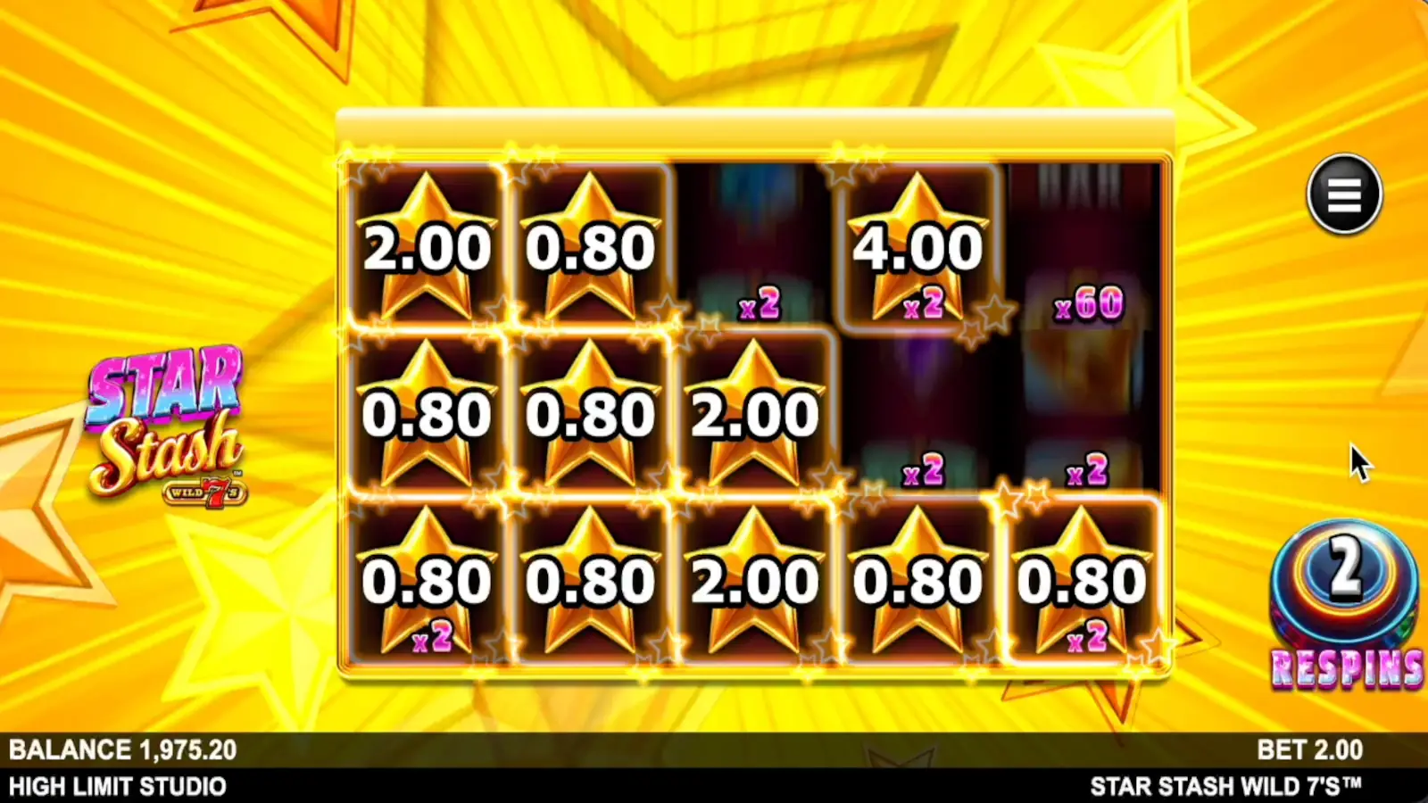 Star Stash Wild 7's Slot Link&Win™ Upgrade Trail