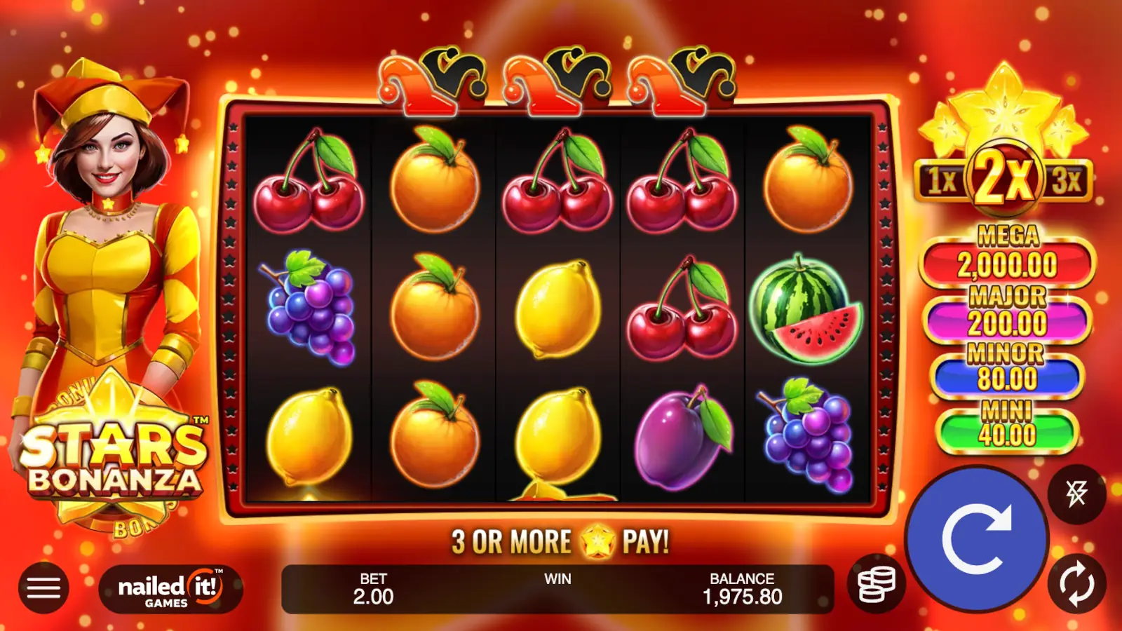 Stars Bonanza Slot Rules and Gameplay