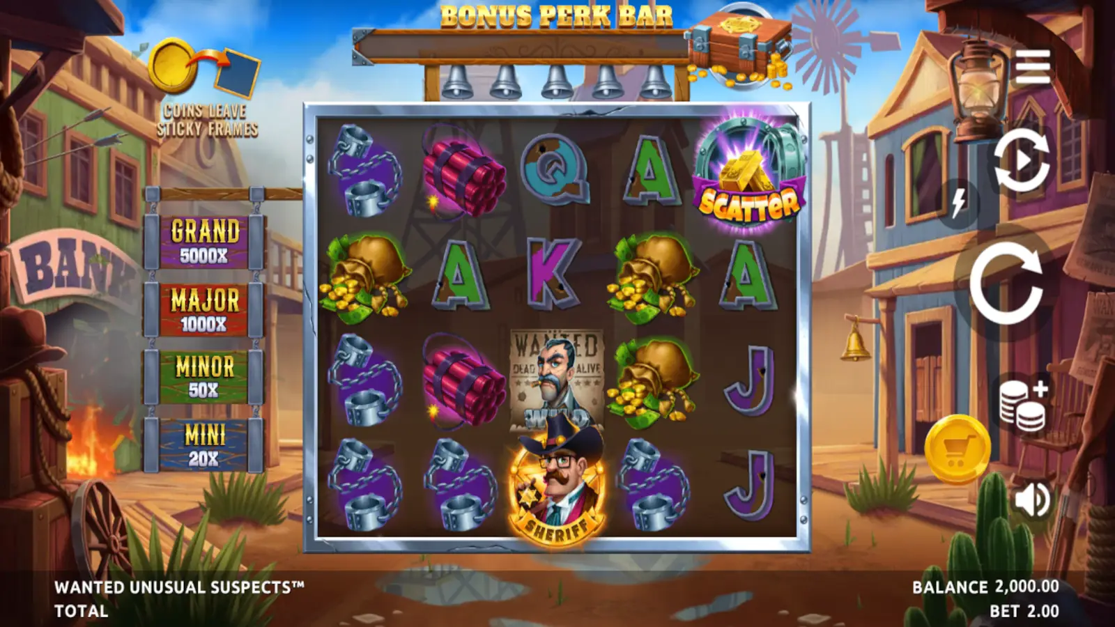 Wanted Usual Suspects Slot Rules and Gameplay