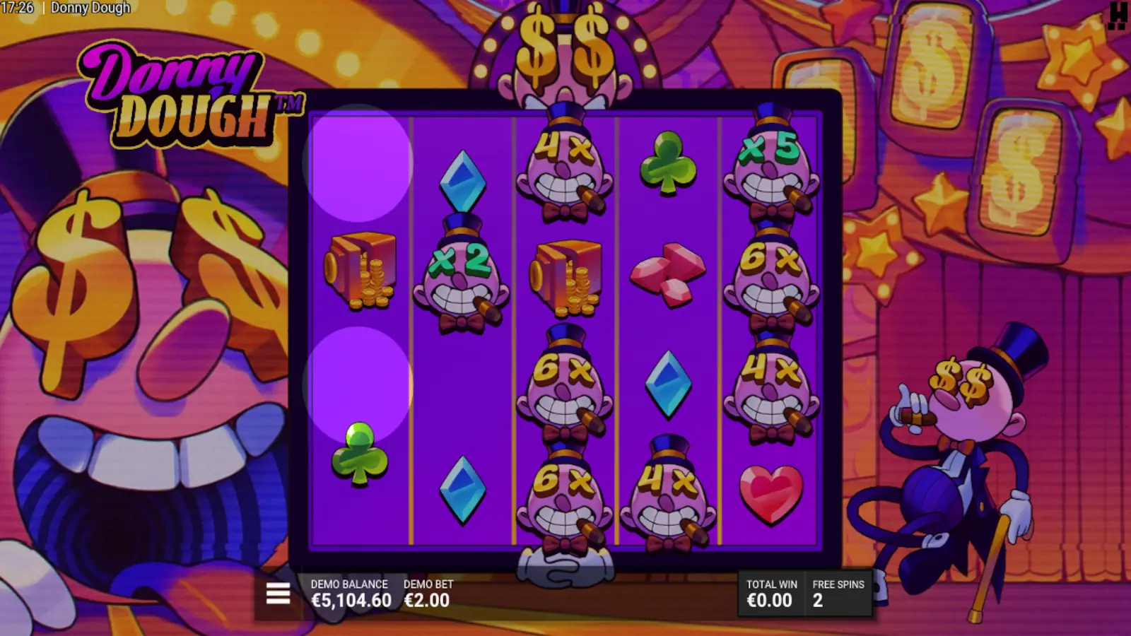 Donny Dough Slot Sticky Dough Bonus