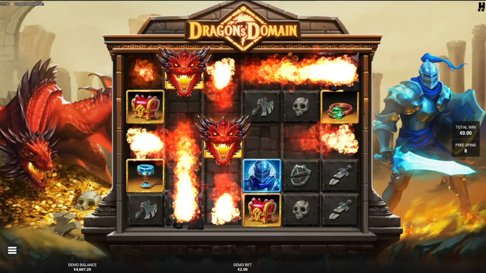 Dragon's Domain Slot Dragon's Lair Bonus