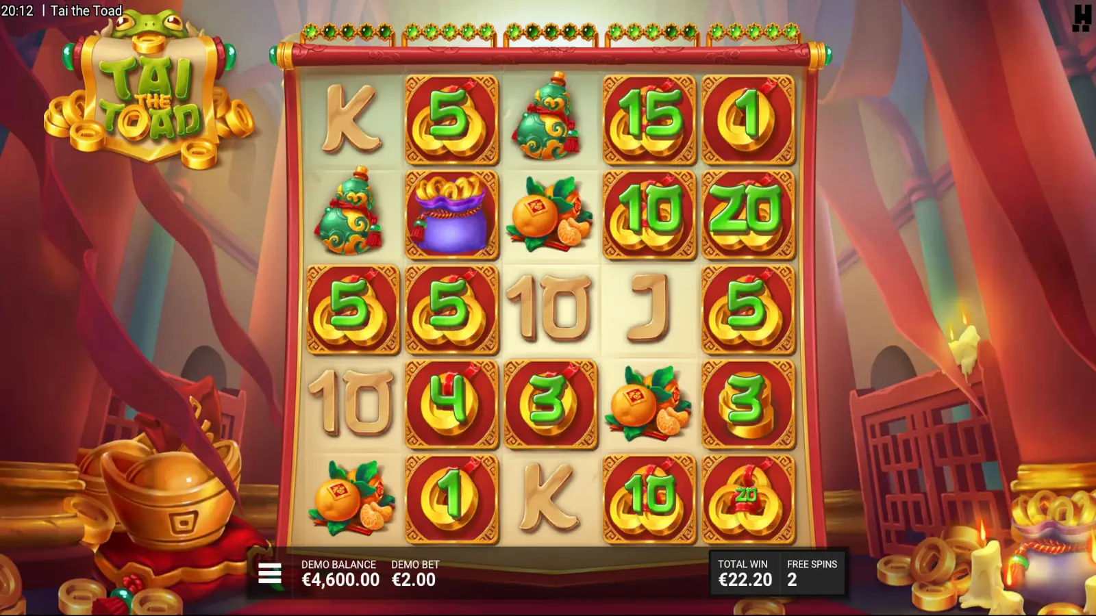 Tai the Toad Slot Golden Toad Bonus