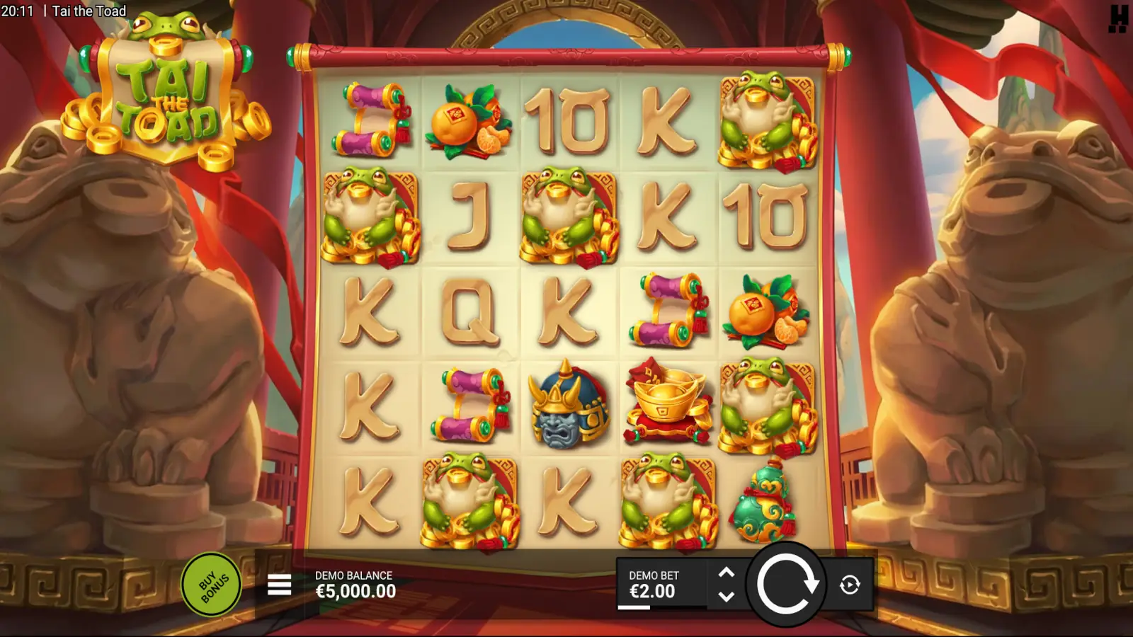 Tai the Toad Slot Rules and Gameplay