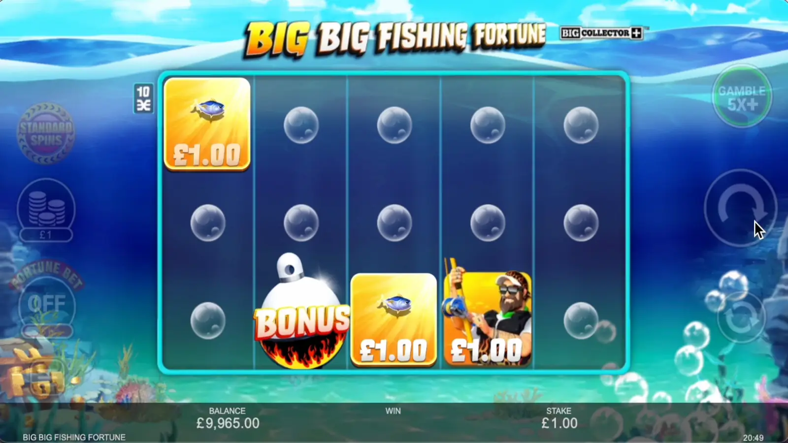 Big Big Fishing Fortune Slot Fortune Spins