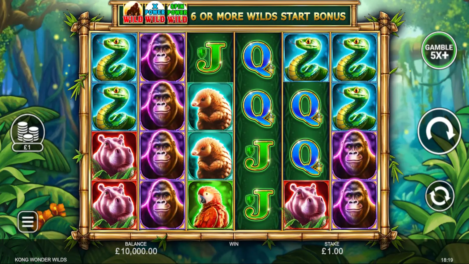 Kong Wonder Wilds Slot Rules and Gameplay