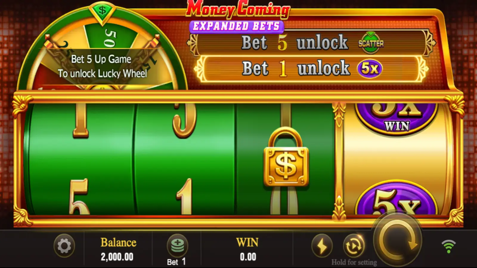 Money Coming Expand Bets Slot Rules and Gameplay