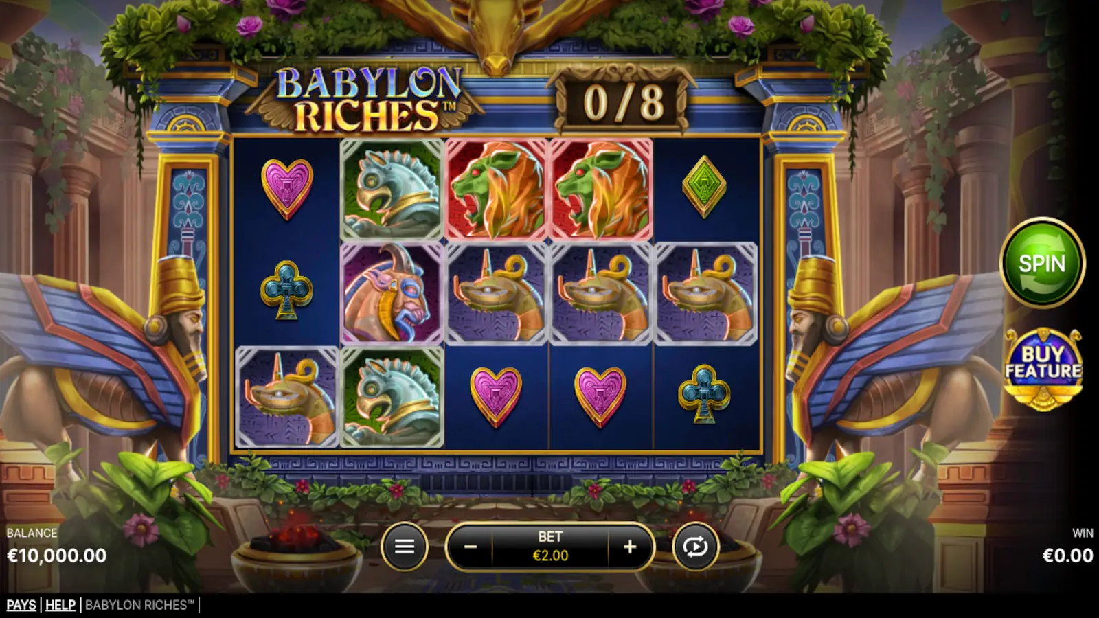 Babylon Riches Slot Rules and Gameplay