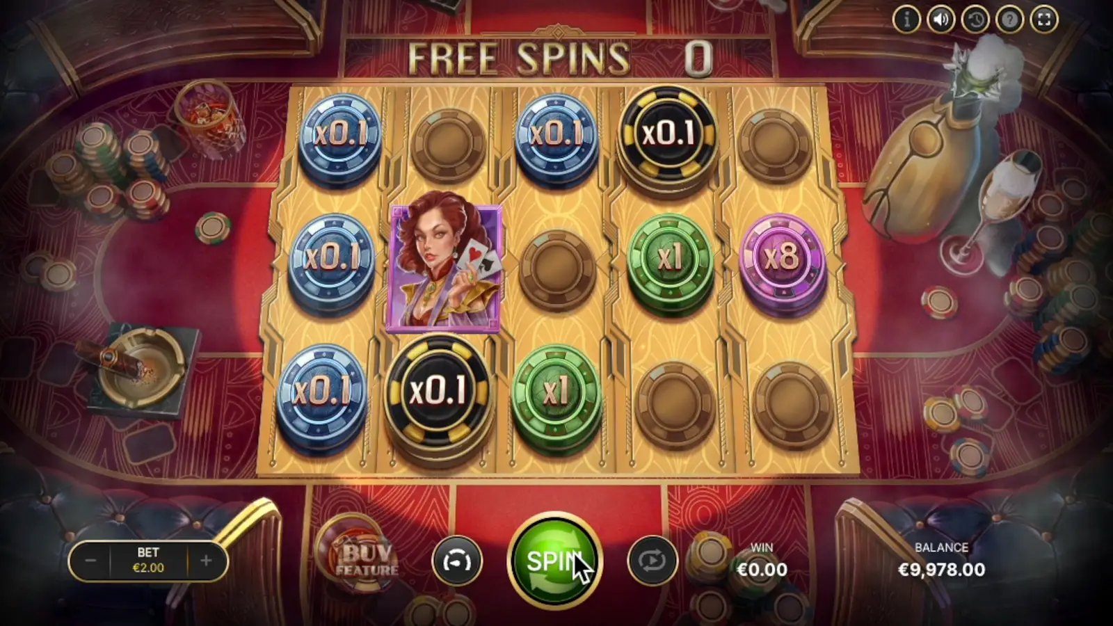 Casino Night Slot Free Spins Feature