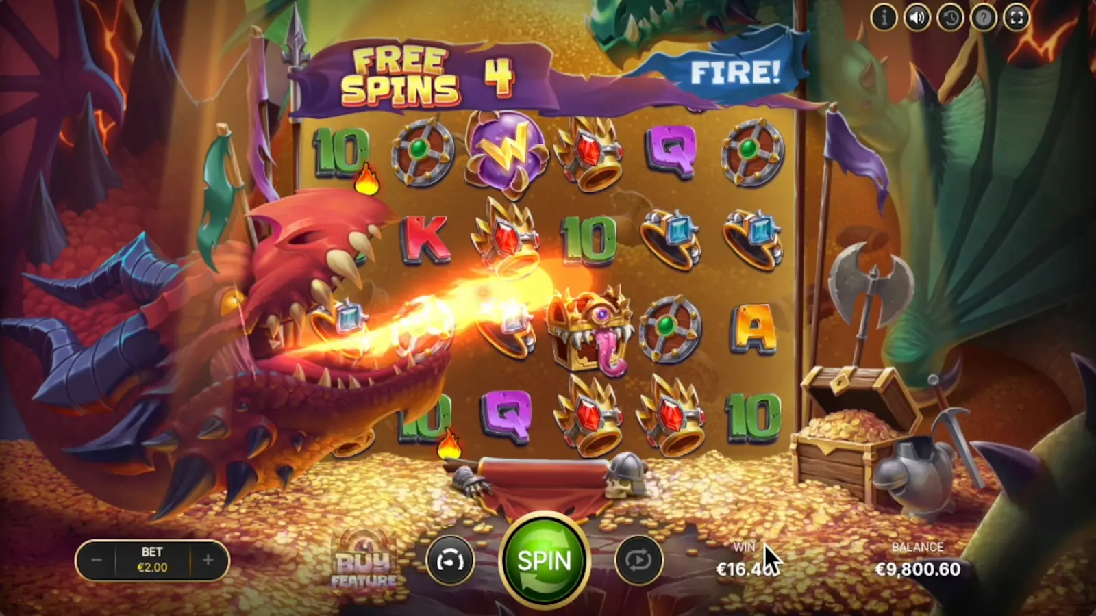 Dragons Playground Slot Free Spins