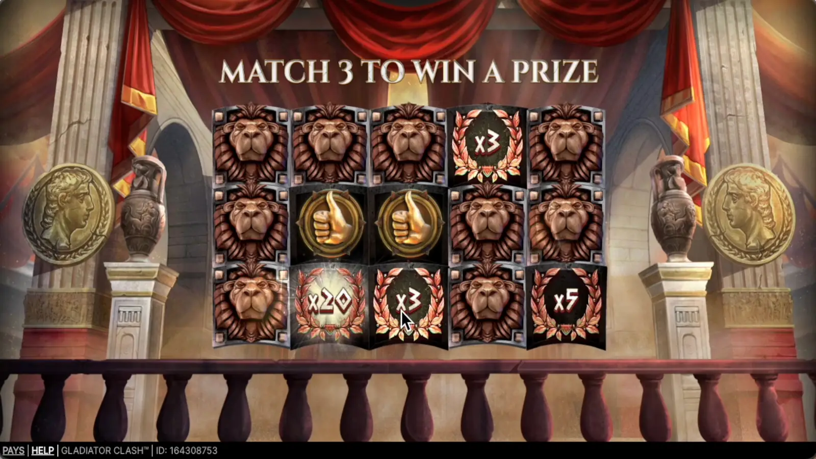 Gladiator Clash Slot Lion Bonus