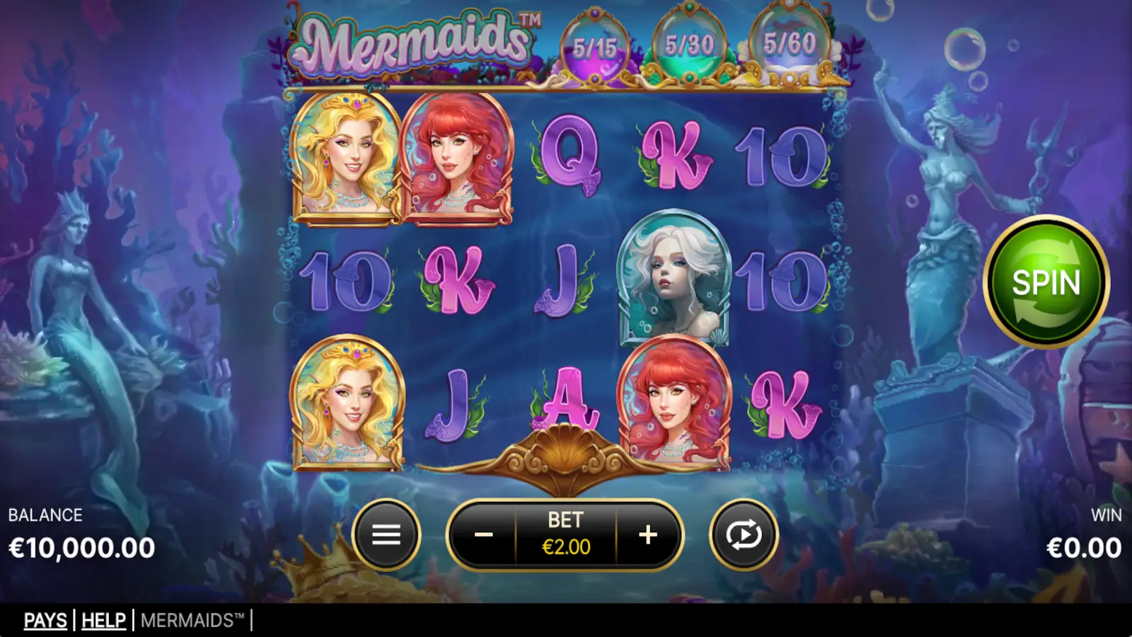 Mermaids Slot Rules and Gameplay