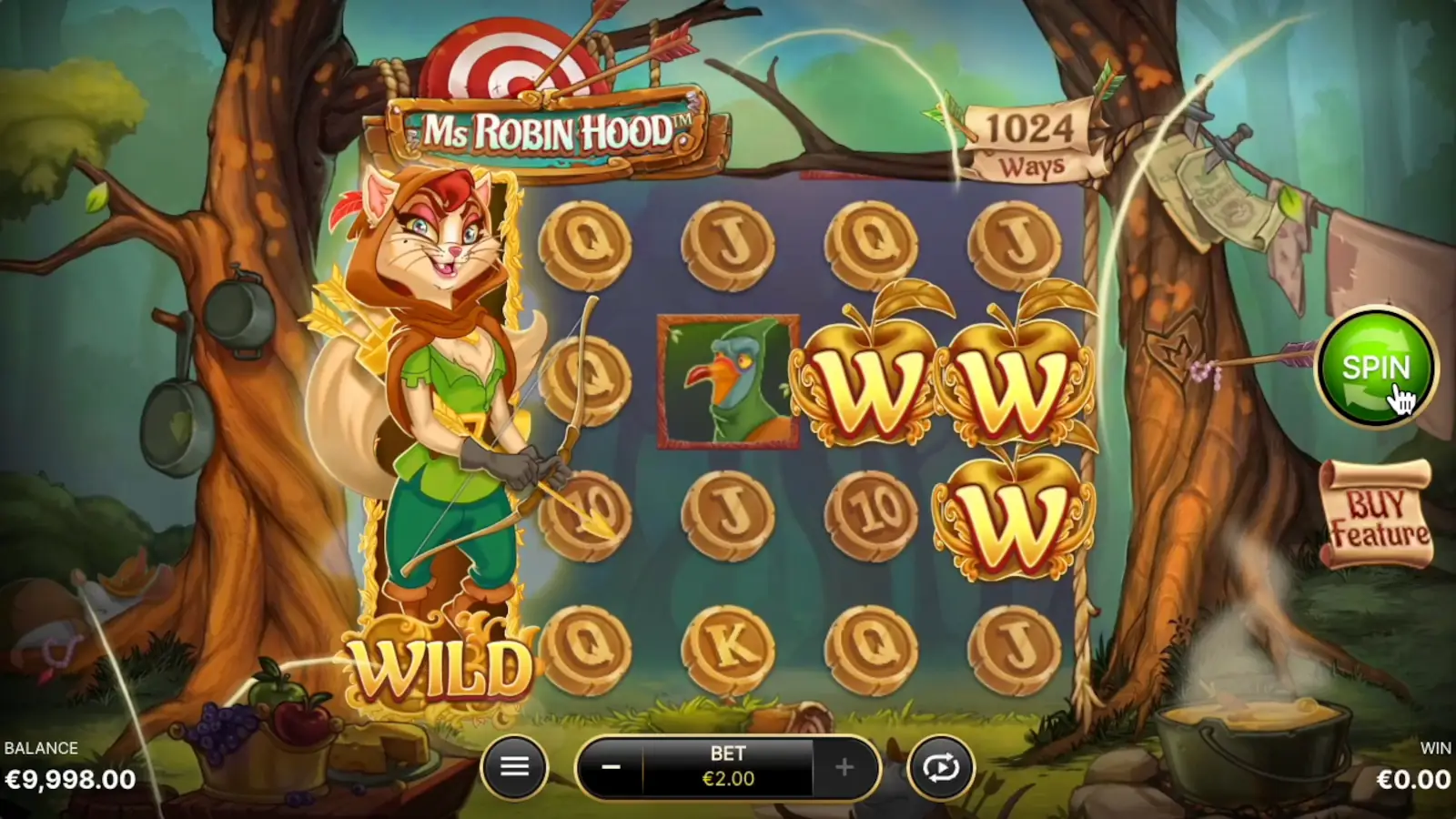 Ms Robin Hood Slot Free Spins