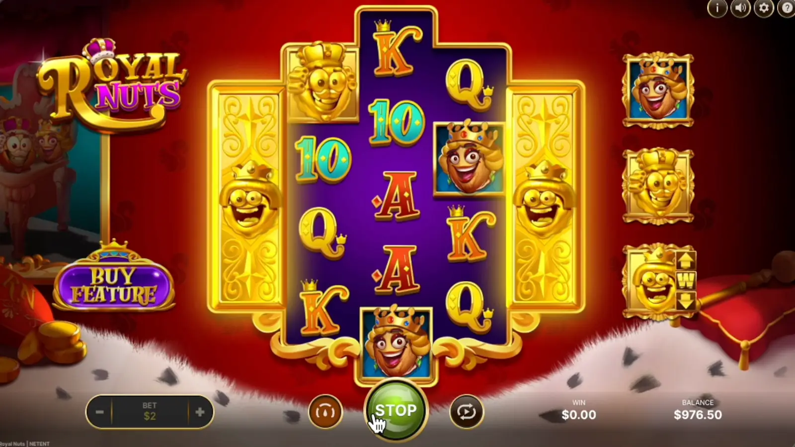 Royal Nuts Slot Golden Wild Nuts