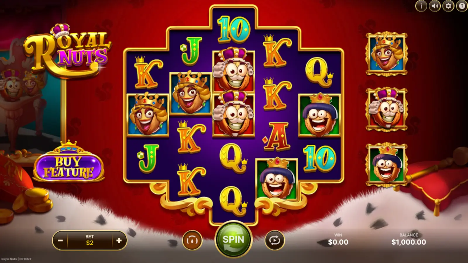 Royal Nuts Slot Rules and Gameplay