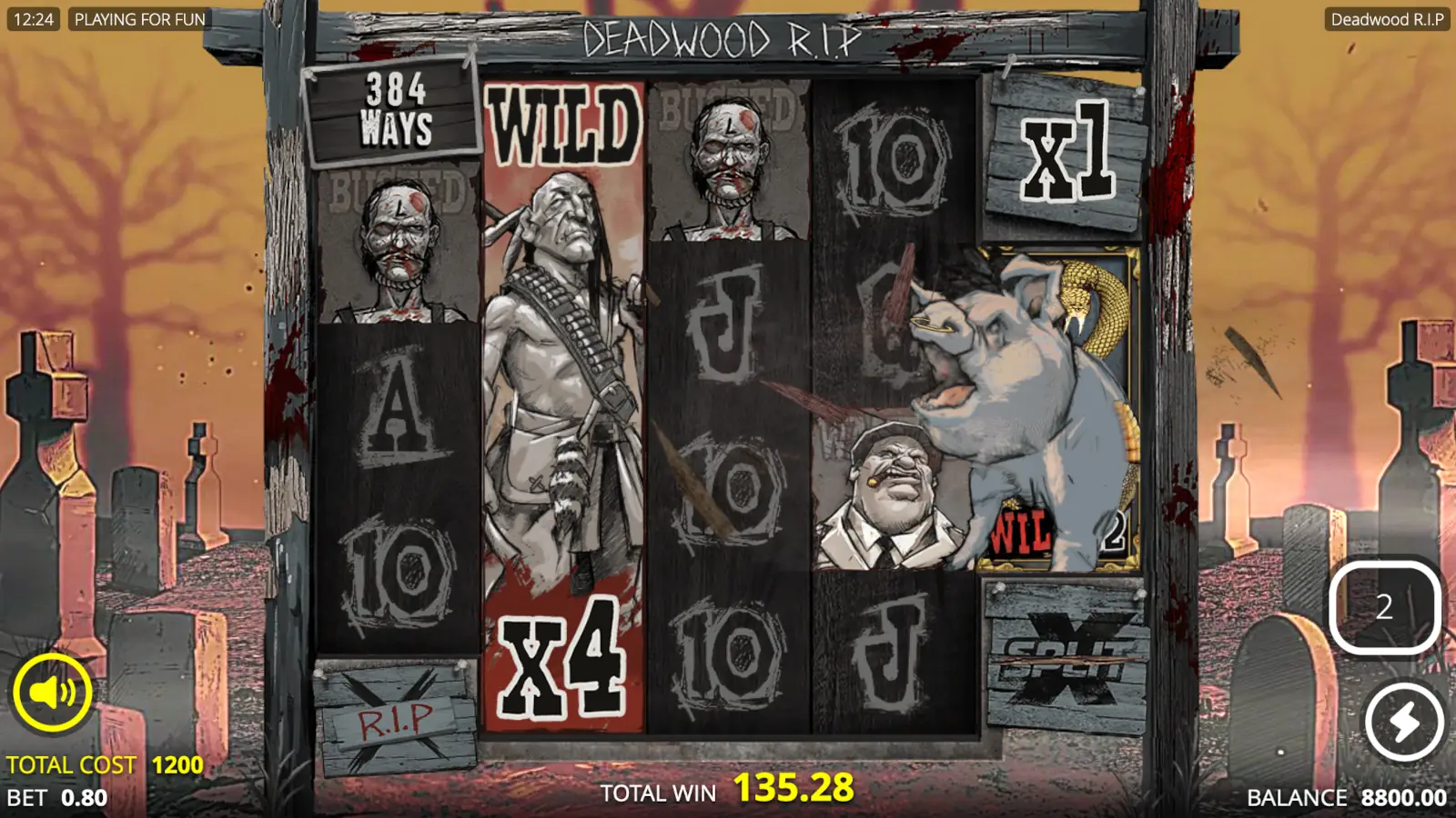 Deadwood R.I.P Slot Salvation Spins