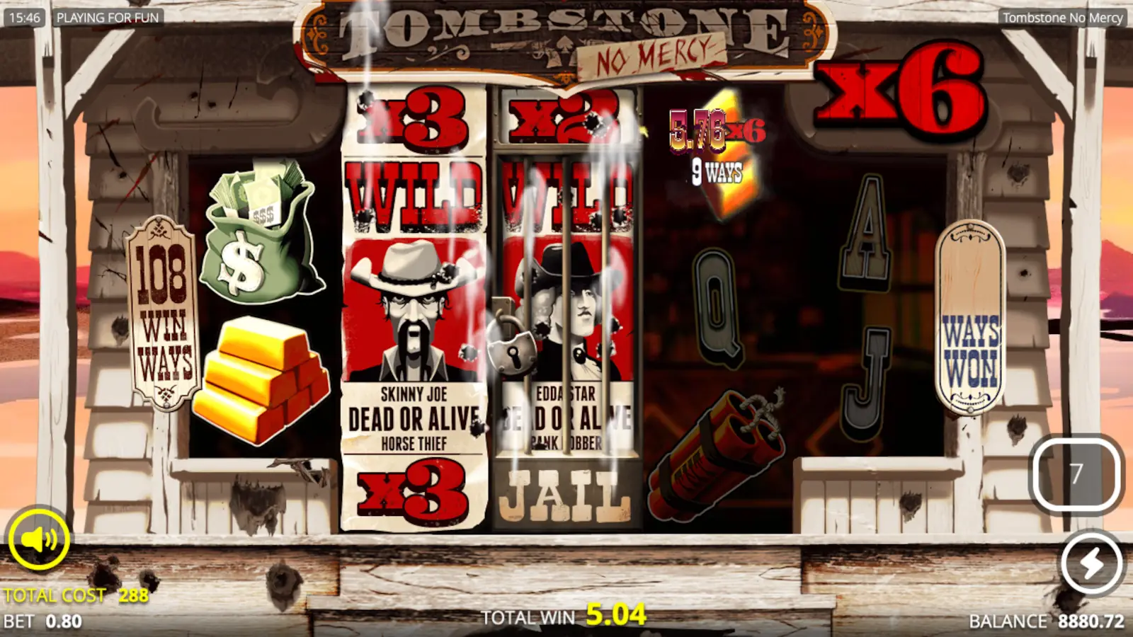 Tombstone: No Mercy Slot Bounty Spins