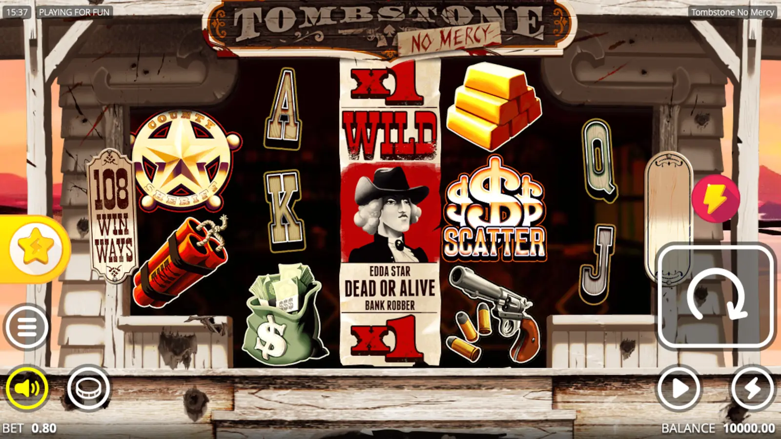 Tombstone: No Mercy Slot Rules and Gameplay